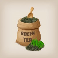 Organic Green Tea Sack 1Kg